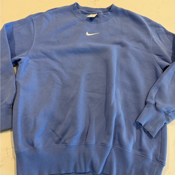 Nike Tops - Nike Sweatshirt Periwinkle Blue